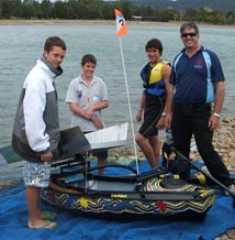 Roland DG Australia Donates Piloted Boat to Solar Boat Challenge