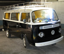 The Wolkswagen T2 minibus before its “metamorphosis”