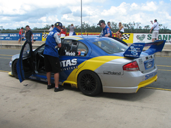 Roland Sponsored V8 Supercar