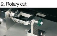 2. Rotary cut